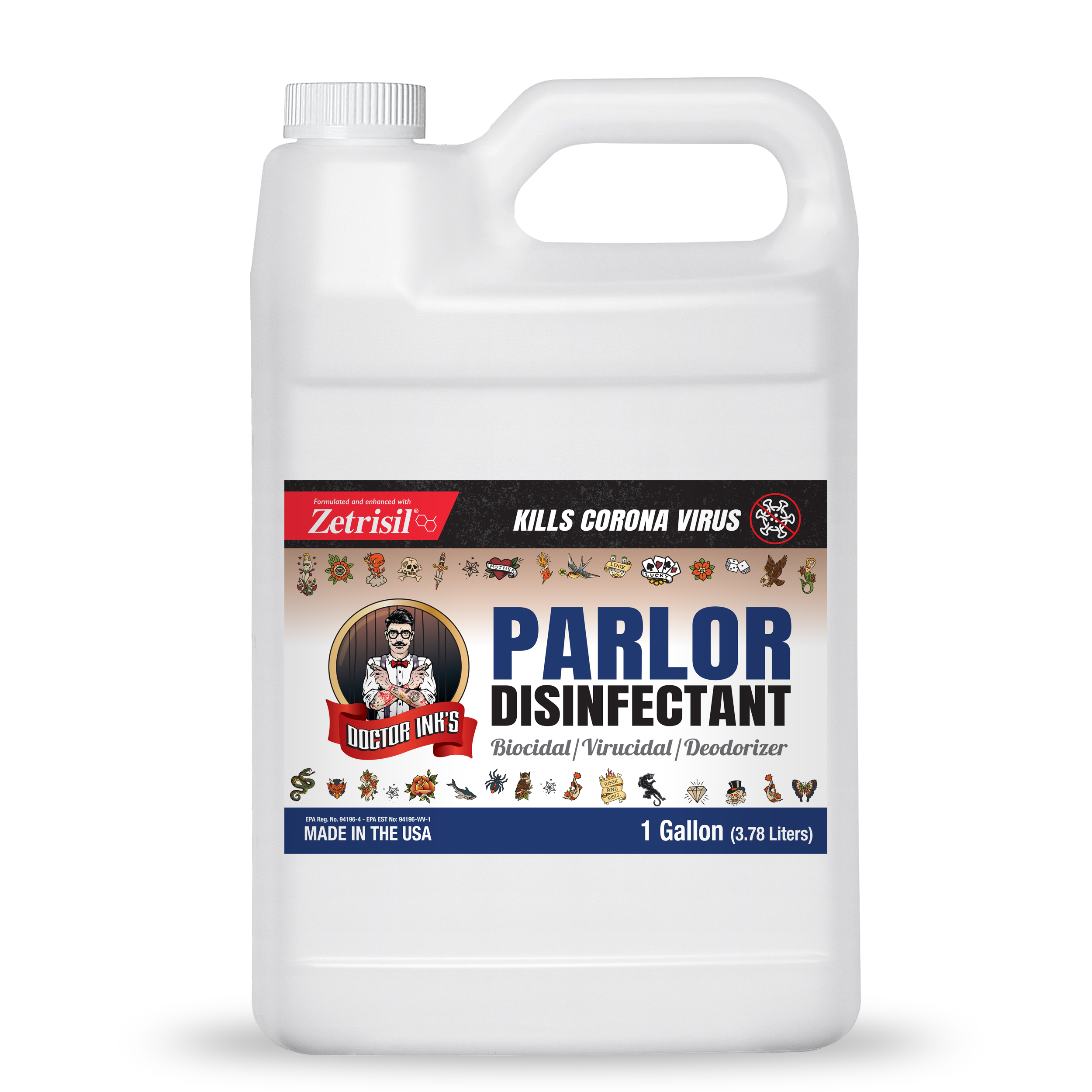 Parlor Disinfectant 1 gallon bottle