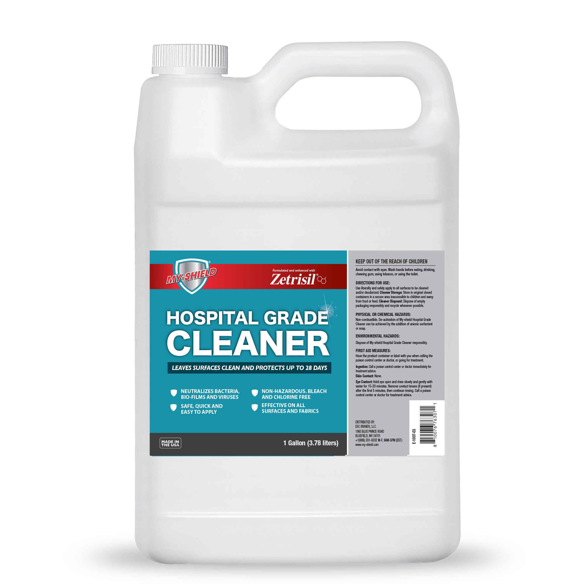 Hospital Grade Cleaner container