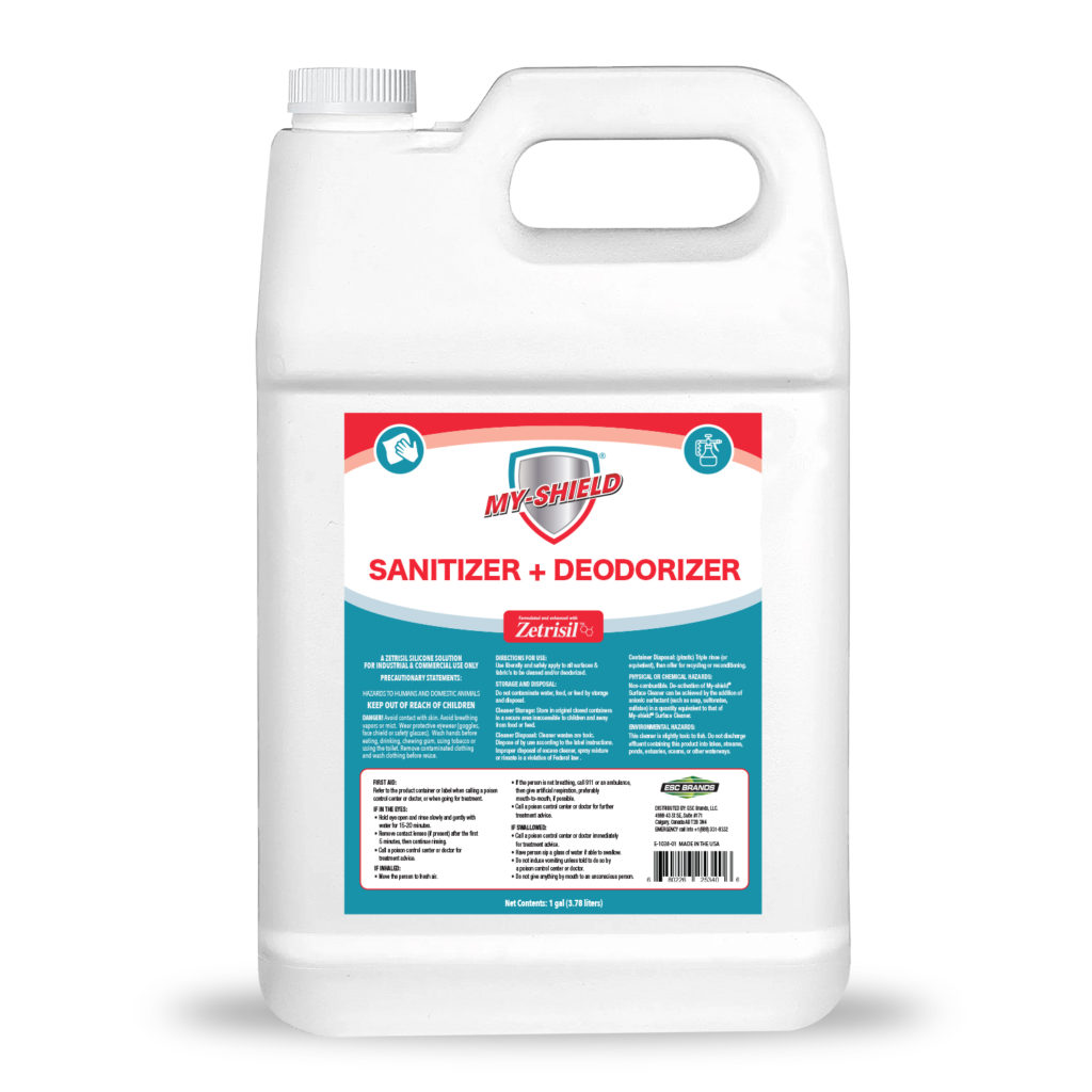 Sanitizer & Deodorizer container