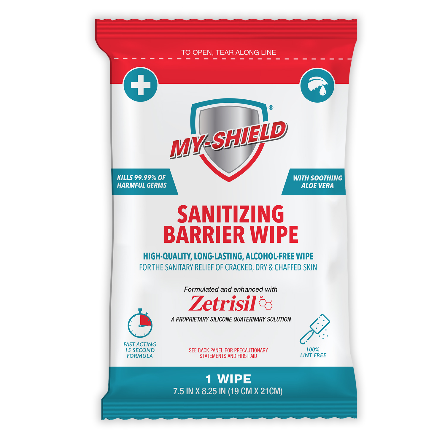 My-shield Sanitizing Barrier Wipe