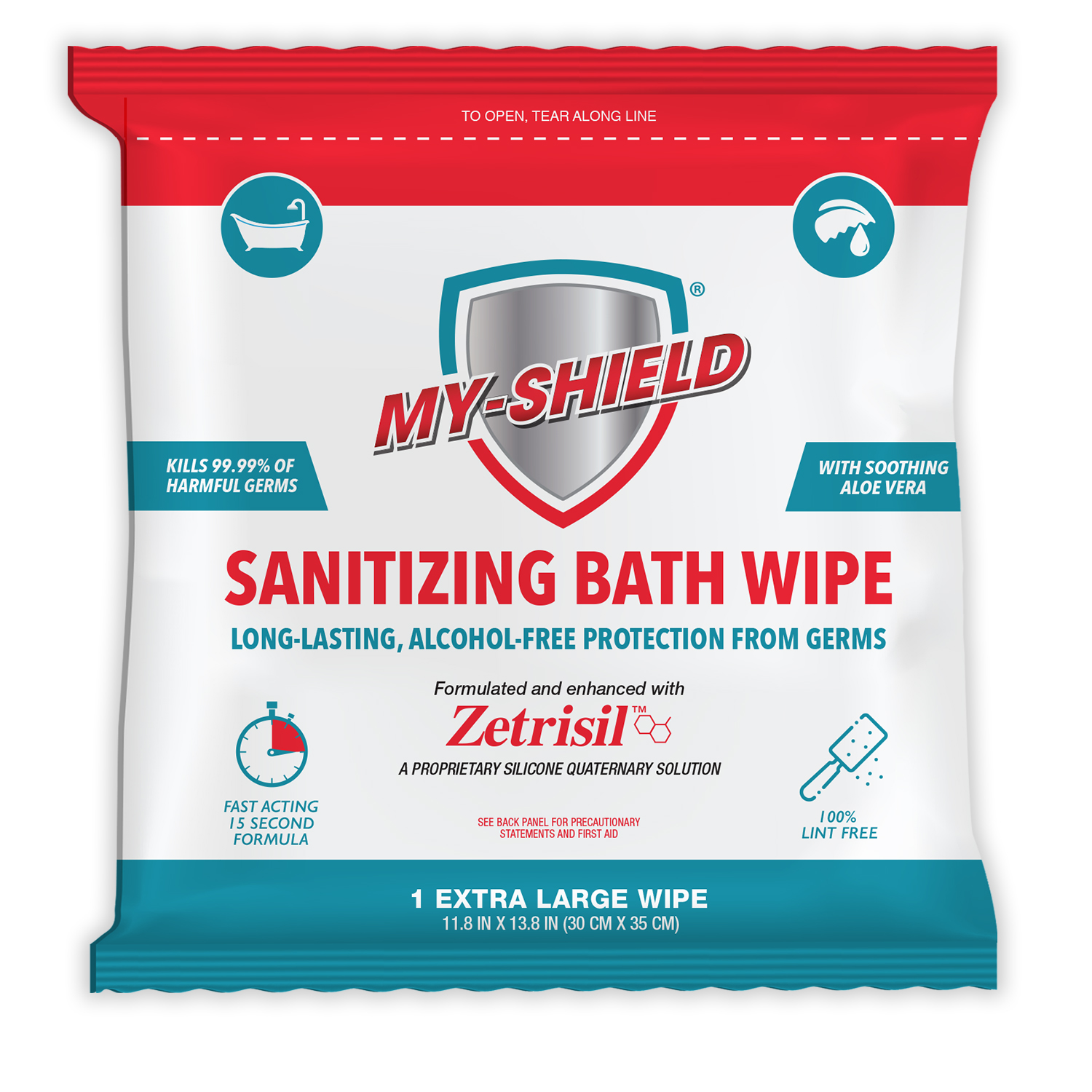 My-shield Sanitizing Bath Wipe